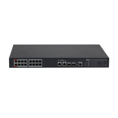 16-Port Gigabit Managed PoE Switch