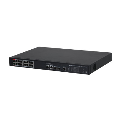 16-Port Gigabit Managed PoE Switch