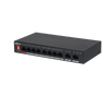 10-Port Unmanaged Desktop Switch with 8 Port PoE