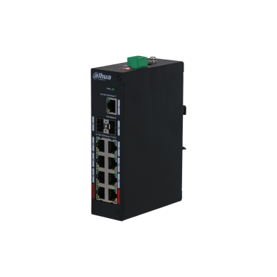 11-Port Unmanaged Desktop Switch with 8-Port PoE