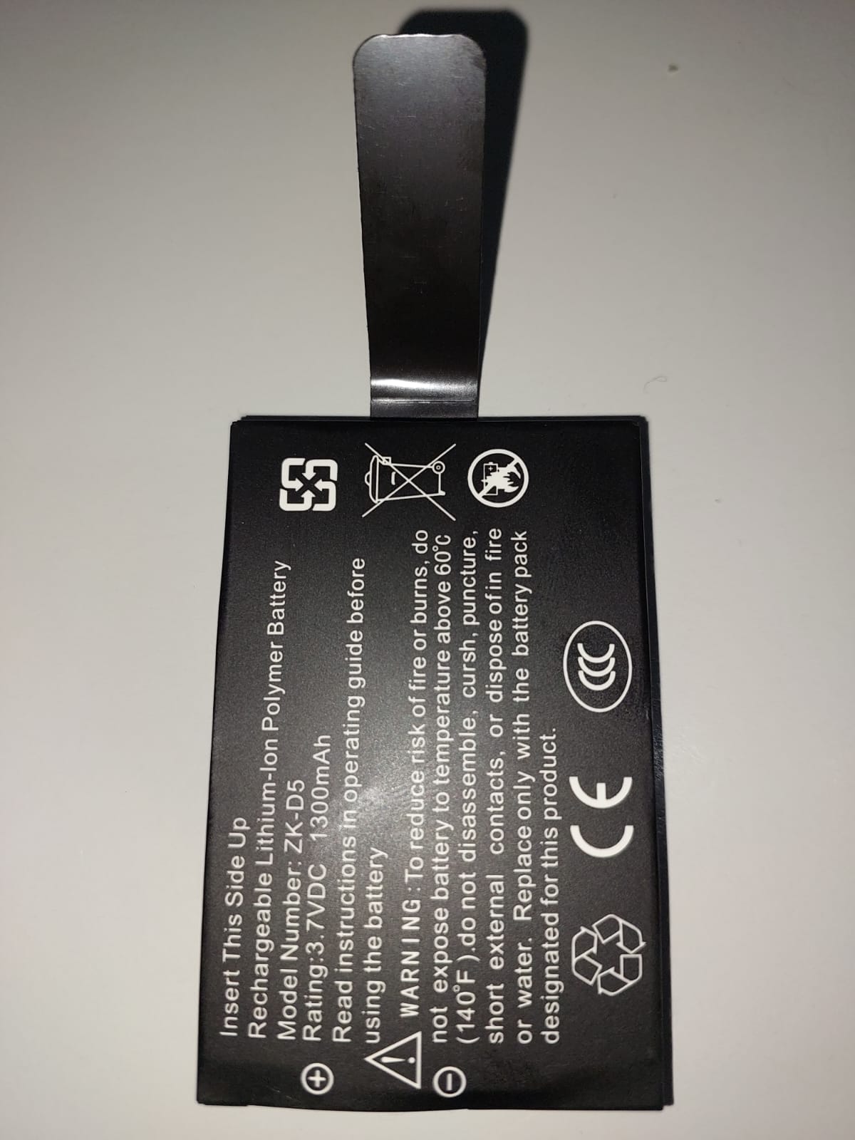 H3 BAT - Battery, H3 Backup -Backup battery for H3 reader