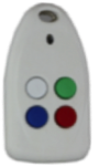 A4001 - 4  Button Keyring Remote 9-Way Dip-Switch Trinary Encryption (403MHz)