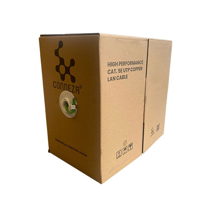 Condeza Cat 5e UTP Copper bulk LAN Cable Green (305m Box)