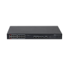 16-port 100 Mbps + 2-port Gigabit Managed PoE Switch