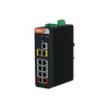 10-Port Managed Industrial Gigabit Switch with 8-Port PoE (Managed)