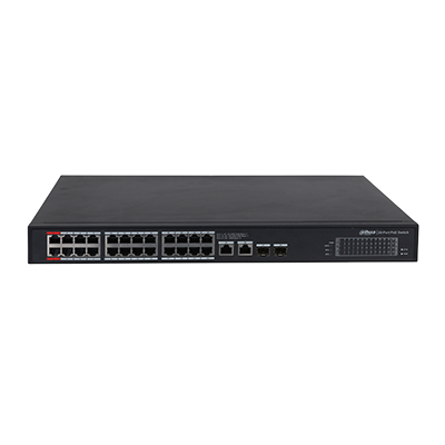 28-Port Unmanaged Gigabit Switch 24-Port PoE