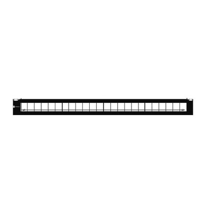 Cat5e/Cat 6 24 Port Empty Rack Mount Patch Panel
