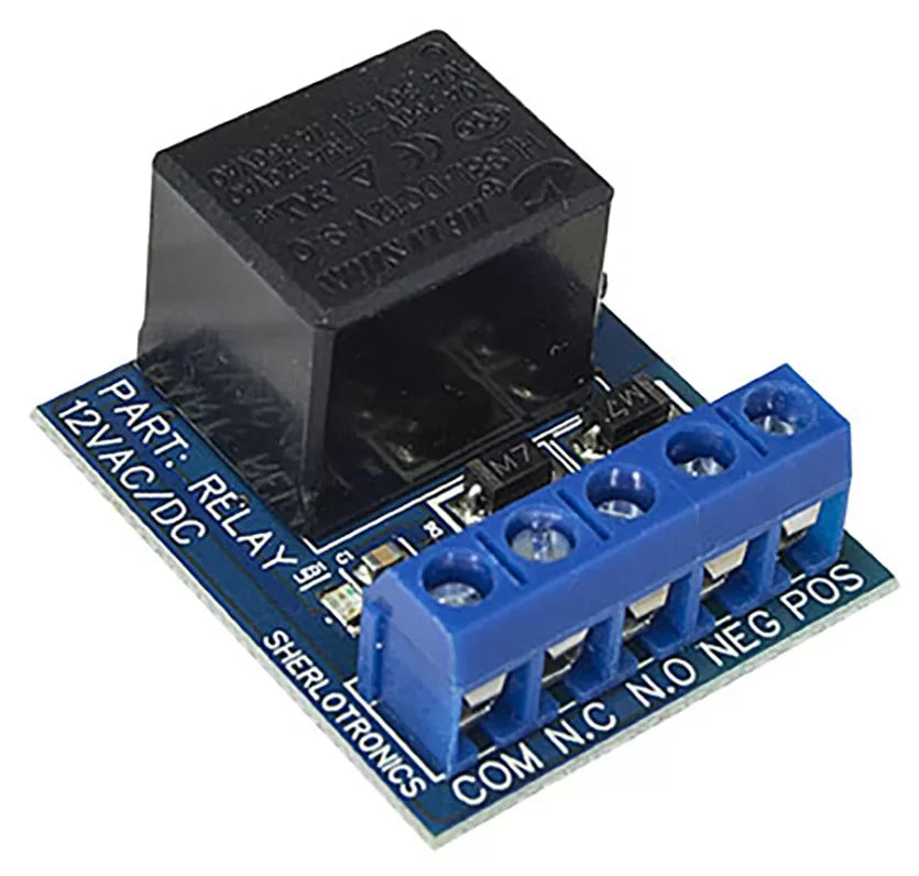 DOUBLERELAY - 12vV DC Double Pole Relay Board