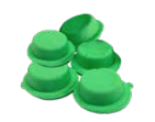 BUTTON_GREEN - Pack of 5pc Green Rubber buttons