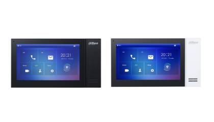 Dahua Black IP Indoor Monitor 7 Inch - 8GB Embedded SD Card