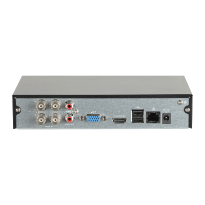 4 Channels Penta-brid 5M-N/1080p Cooper 1U 1SSD 512G WizSense Digital Video Recorder