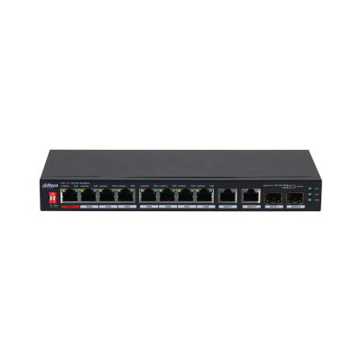 10-Port Unmanaged Desktop Gigabit Switch with 8-Port PoE