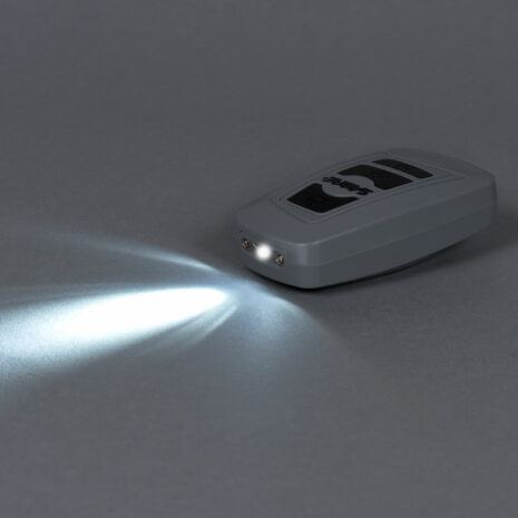 1.154 uC Gray Stun Gun + 115 dB Alarm