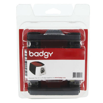 Print up to 500 high quality black documents on your Badgy 100 and Badgy 200 printers with the Badgy monochrome ribbon