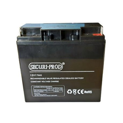 Securi-Prod 12V 17 amp hours sealed lead acid battery