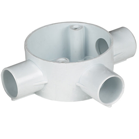 PVC Cable Junction-25mm-3 Way