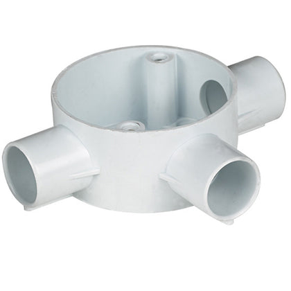 PVC Cable Junction-25mm-3 Way