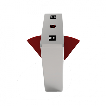 Standard flap barrier entrance control turnstile top view FBL1200