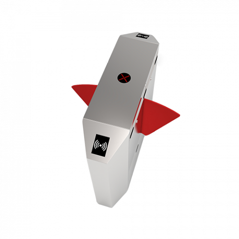 FBL2222-RFID+FP  Flap Barrier