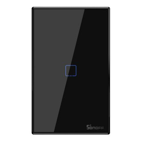 SONOFF Smart Light Switch - Black - 1CH WIFI & RF