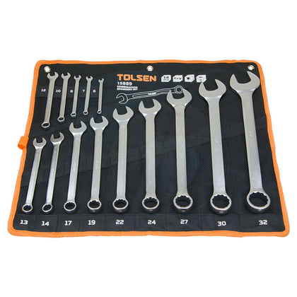 TOL15889 - 14pcs Combination spanners set