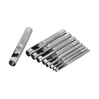 TOL25093 - 9pcs LEATHER PUNCHER