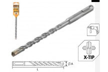 TOL74822 - SDS-plus hammer drill bits X-tip (INDUSTRIAL)