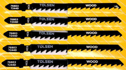 TOL76803 - 5pcs Jigsaw Blades Set (INDUSTRIAL)