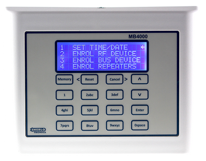 MB4000_433 - Wireless Panic Alarm Panel Kit 500m Range Code-Hopping (433MHz) (Kit Includes Long-Range ASKDRX Data Receiver & 3.2Amp Power Supply Unit)