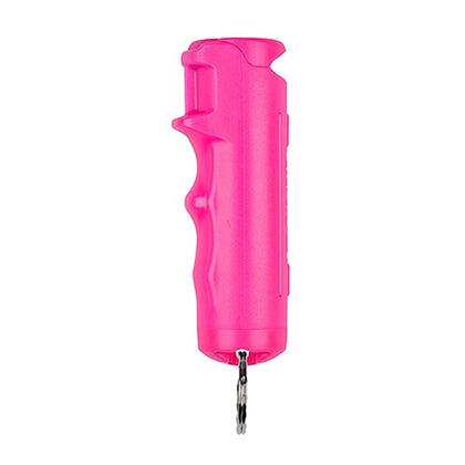 PEPPER SPRAY PINK .54oz FLIPTOP W/KEYRING