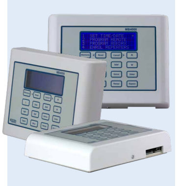 MB4000_433 - Wireless Panic Alarm Panel Kit 500m Range Code-Hopping (433MHz) (Kit Includes Long-Range ASKDRX Data Receiver & 3.2Amp Power Supply Unit)