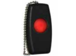 ST4001P_433 - 1  Button Pendant Remote 9-Way Dip-Switch Trinary Encryption (433MHz) Black Casing