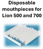 Disposable  mouthpieces for  Lion 500 and 700