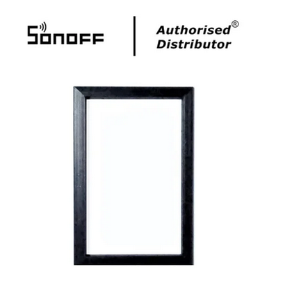 FRAME FOR SONOFF LIGHT SWITCHES (BLACK)