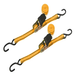 TOL62252 - 2pcs Ratchet tie down set (INDUSTRIAL)