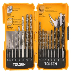 TOL75628 - 16pcs drill bits set