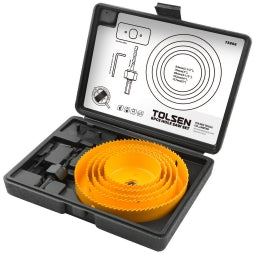 TOL75866 - 8PCS HOLE SAW SET