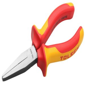 TOLV16046 - Insulated flat nose pliers (PREMIUM LINE)