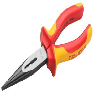 TOLV16096 - Insulated long nose pliers (PREMIUM LINE)