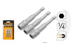 TOL77843 - 3pcs magnetic nut socket set