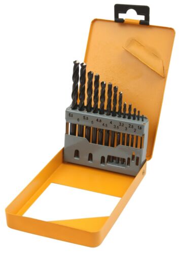 TOL75080 - 13PCS HSS TWIST DRILL BITS SET