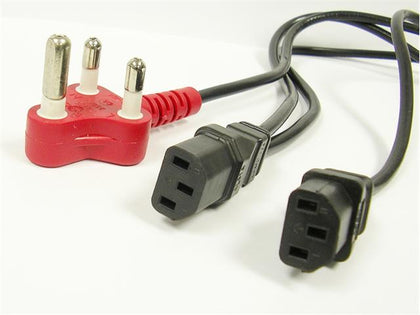 Computer power plug-female-split