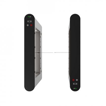single lane swing barrier turnstile entrance control top view ZKTeco SBTL5000 
